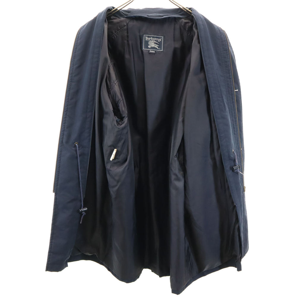 Burberrys バーバリーズ 90s オールド C-TK83 白タグ ステンカラーコート M ネイビー ライナー欠品 メンズ