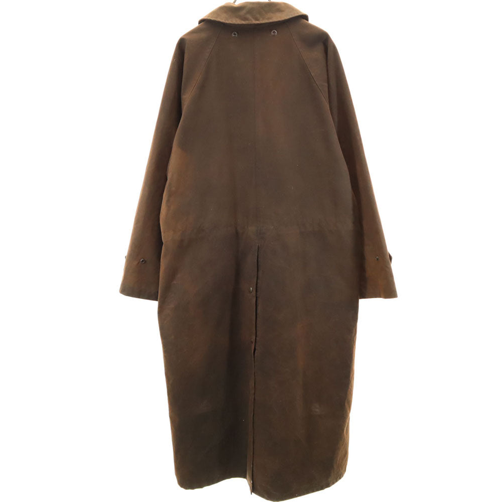 アウトバック 90s オールド オイルド コート L ブラウン フード、ライナー欠品 レディース