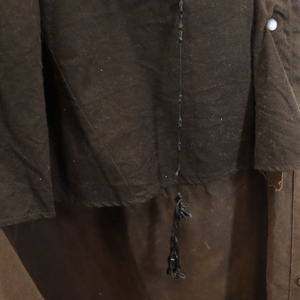 アウトバック 90s オールド オイルド コート L ブラウン フード、ライナー欠品 レディース