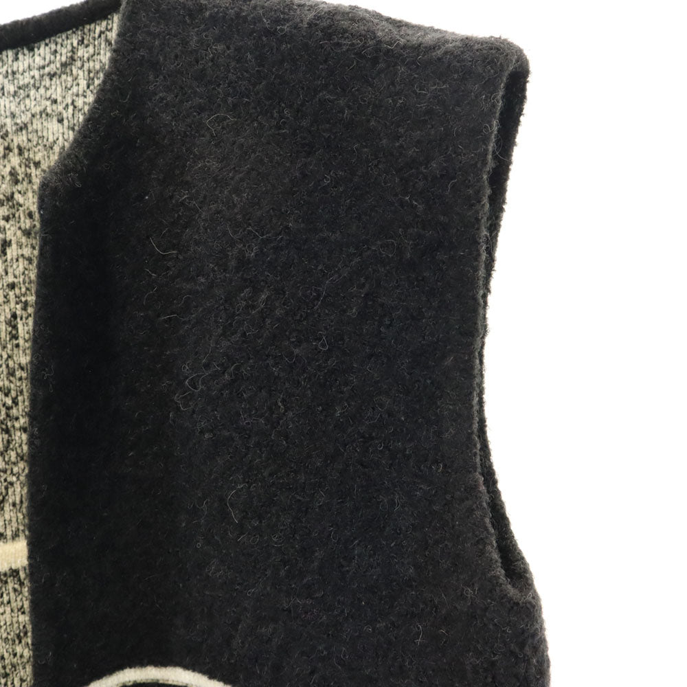 AMERI UNDRESSED アメリ 1120730191 ロング ニットベスト F ブラック メンズ