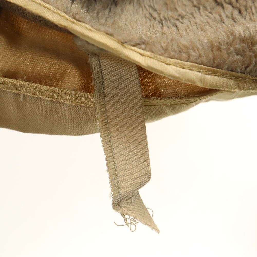 LONDON FOG ロンドンフォグ 70s ヴィンテージ アルスター コート 40 ベージュ 裏ファー メンズ