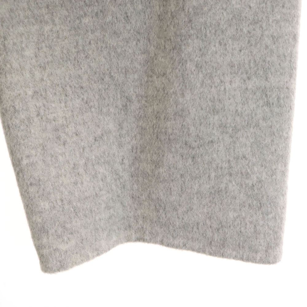 未使用 URBAN RESEARCH アーバンリサーチ ウールブレンド リバーオーバーサイズ ガウンコート F グレー タグ付き レディース