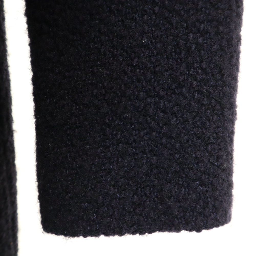 Paul Smith ポールスミス ウール 日本製 ダッフルコート 40 ネイビー BLACK レディース