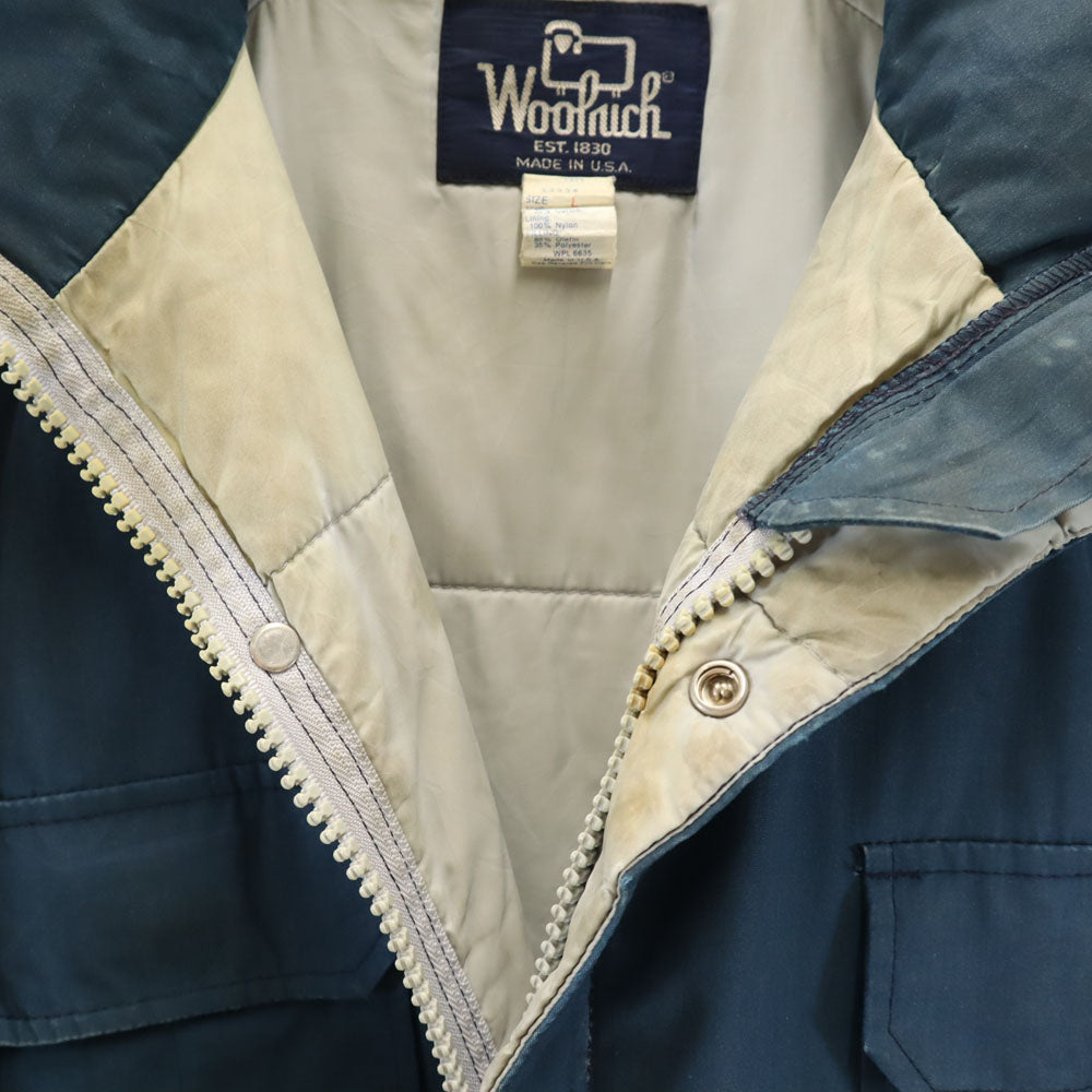 WOOLRICH ウールリッチ 70s ヴィンテージ マウンテンパーカー L ネイビー メンズ