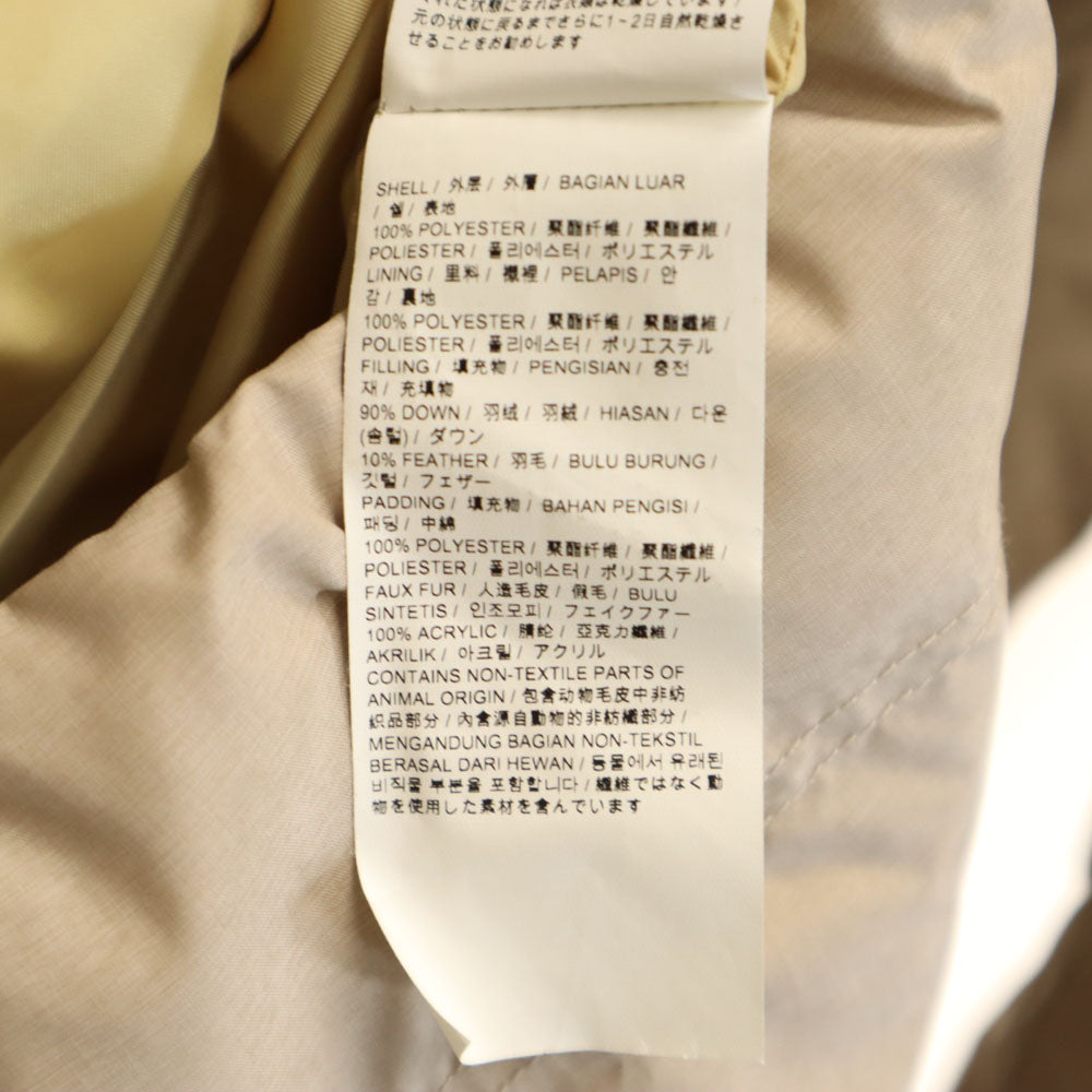 PUMA プーマ ダウンコート L ベージュ レディース