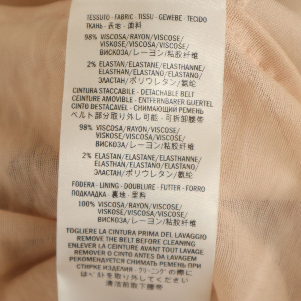 GUCCI グッチ 未使用 イタリア製 376214 ホルターネック ワンピース M ピンク ドレス レディース