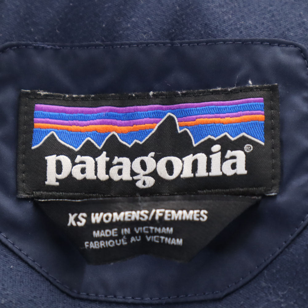 patagonia パタゴニア 28441FA19 ダウンコート XS ネイビー アウトドア レディース