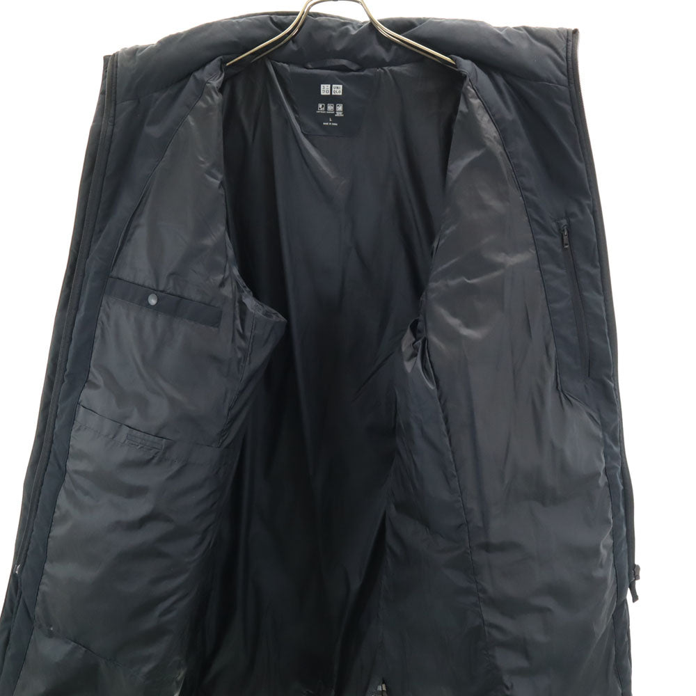 UNIQLO ユニクロ シームレス ダウンコート L ネイビー メンズ