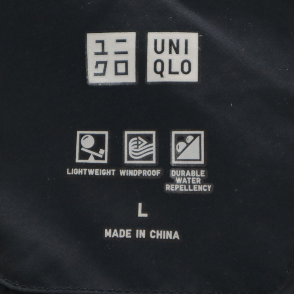 UNIQLO ユニクロ シームレス ダウンコート L ネイビー メンズ