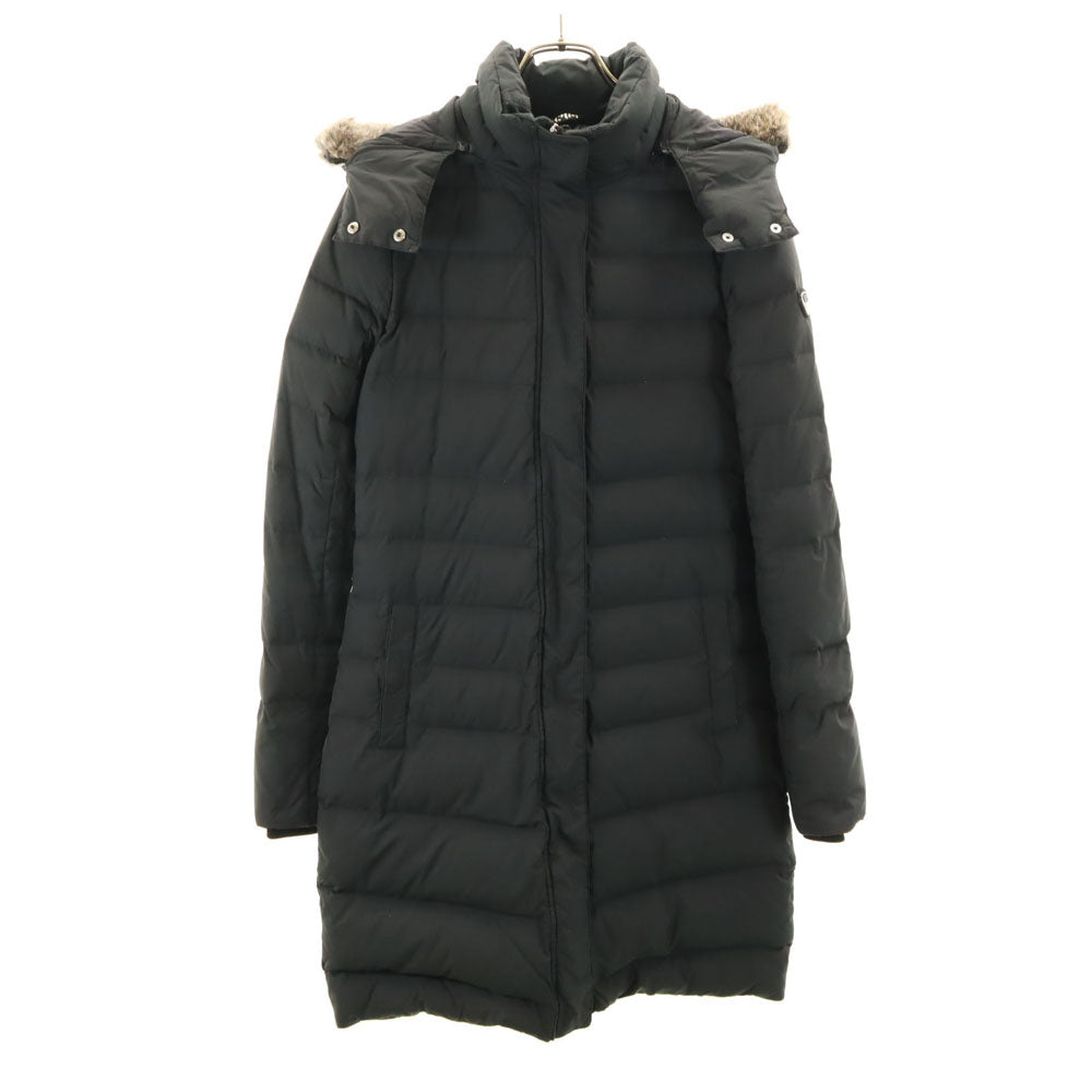 Emporio Armani エンポリオアルマーニ ダウンコート M チャコールブラック レディース