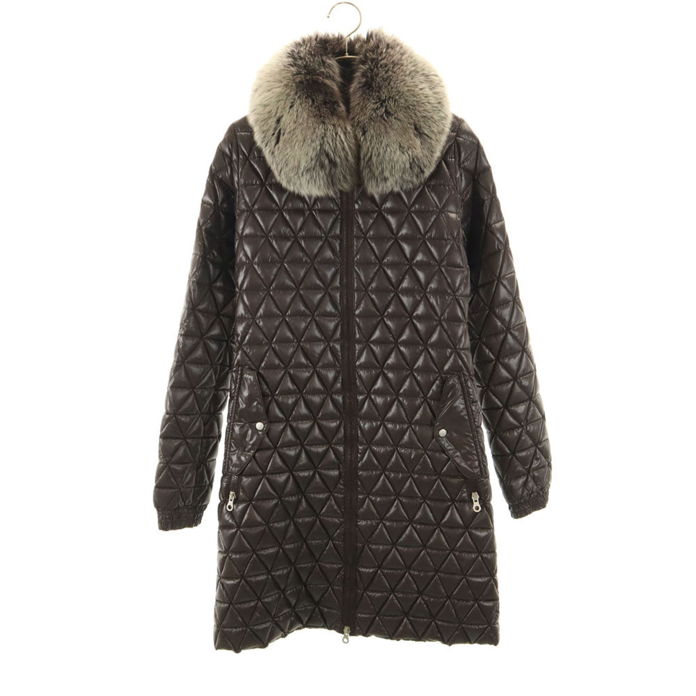 DUVETICA デュベティカ ダミア キルティング ダウンコート 38 ブラウン DAMIA レディース