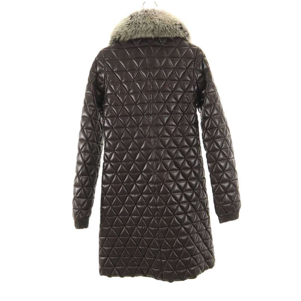 DUVETICA デュベティカ ダミア キルティング ダウンコート 38 ブラウン DAMIA レディース