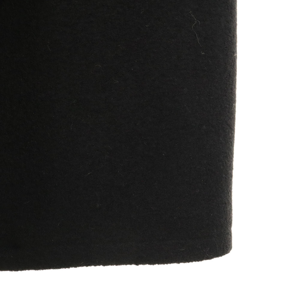 JIL SANDER NAVY ジルサンダーネイビー イタリア製 ノーカラーコート 34 ブラック レディース