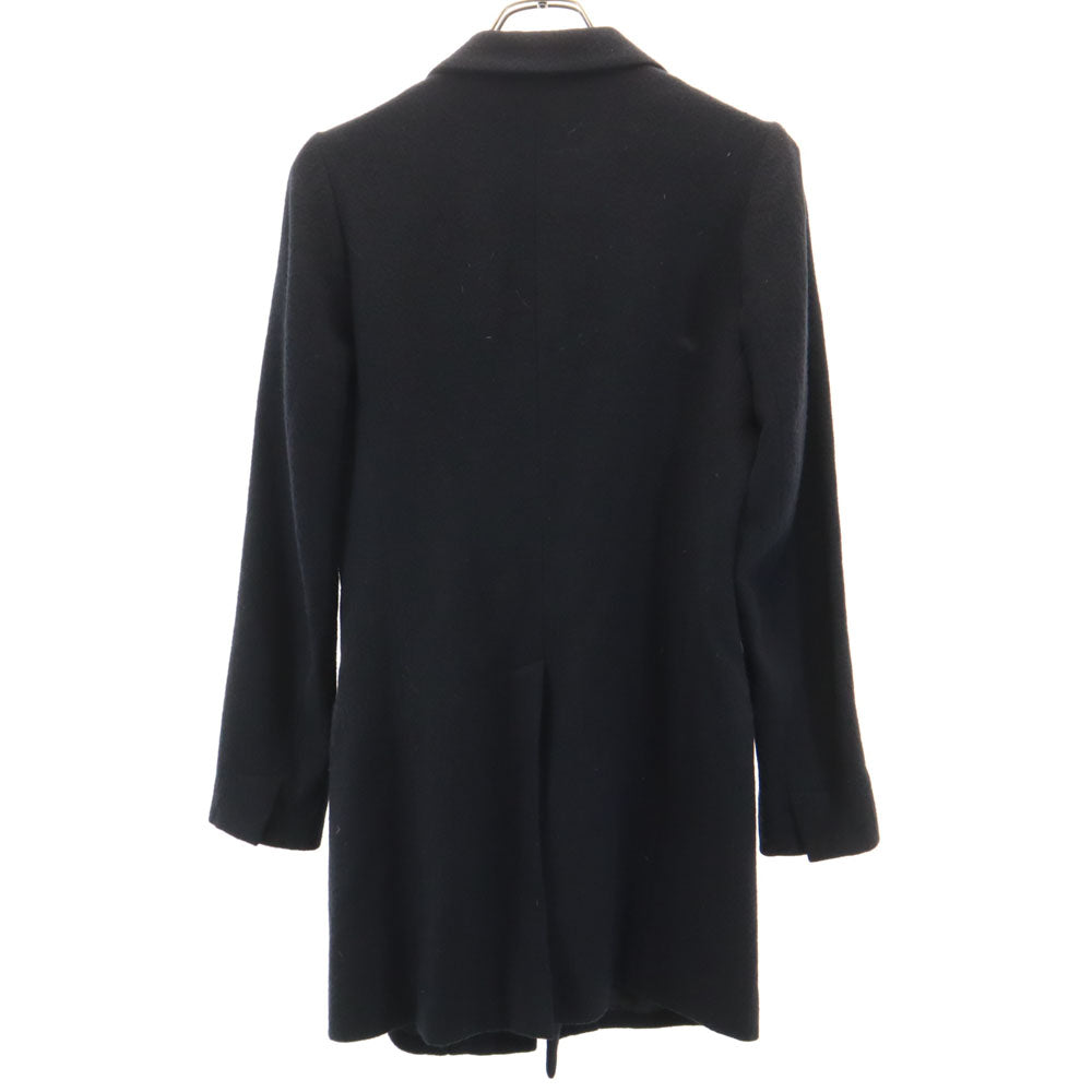 Y's ワイズ 日本製 チェスターコート 1 ブラック ヨウジヤマモト メンズ