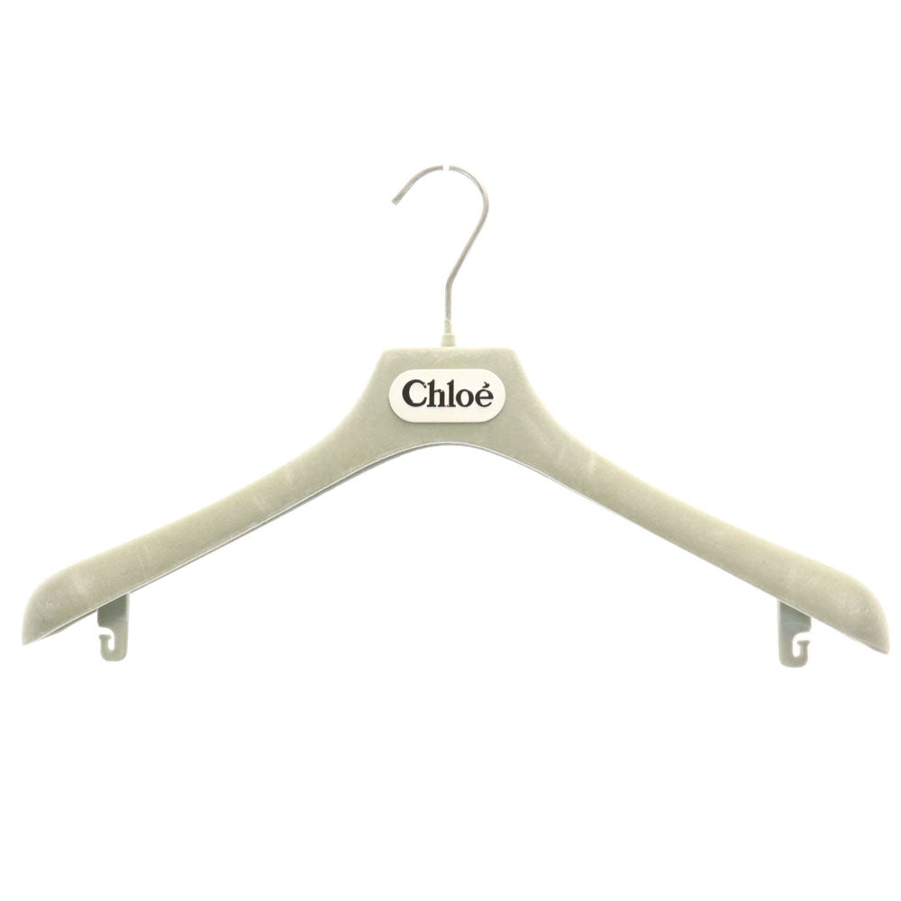Chloe クロエ ステンカラーコート 38 ベージュ ハンガー付き レディース