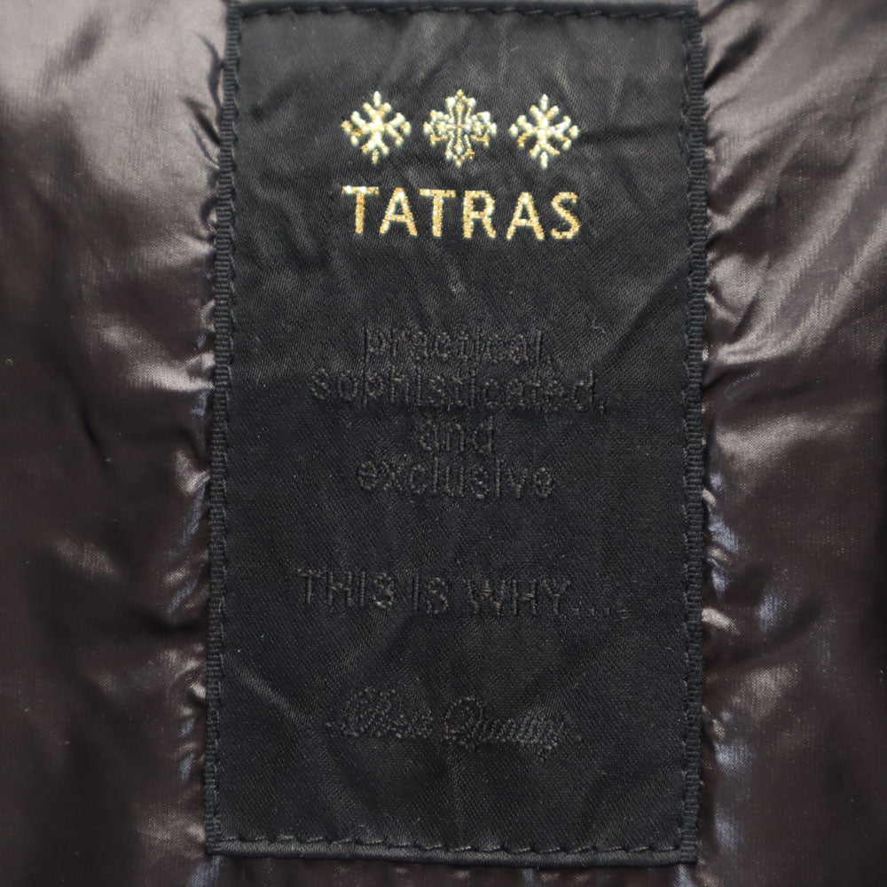 TATRAS タトラス ポーランド製 ダウンコート 2 チャコールブラック レディース