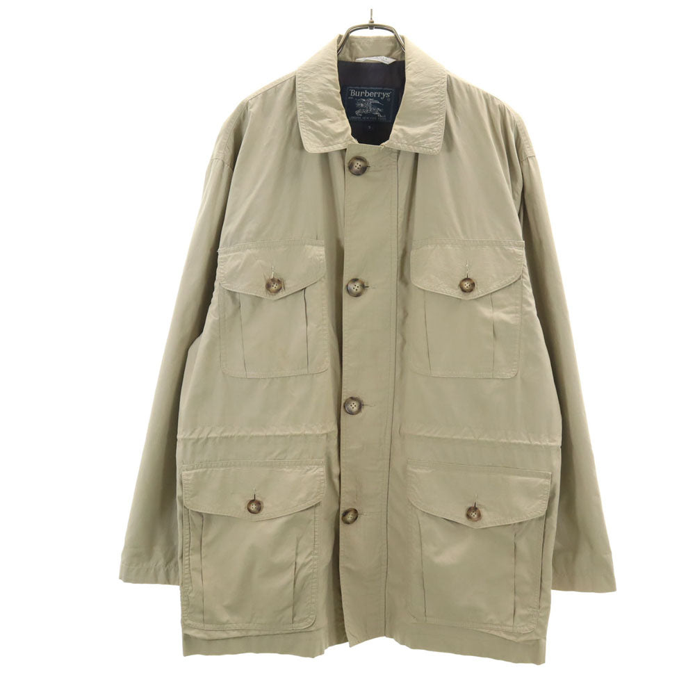 Burberrys バーバリーズ 90s USA製 オールド フィールドジャケット S グレージュ メンズ