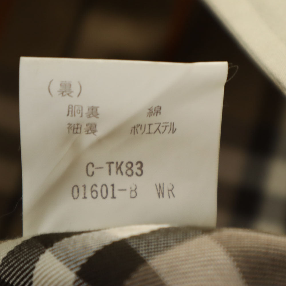 Burberrys バーバリーズ 90s 未使用 オールド デッドストック トレンチコート 9AR シャンパンゴールド レディース