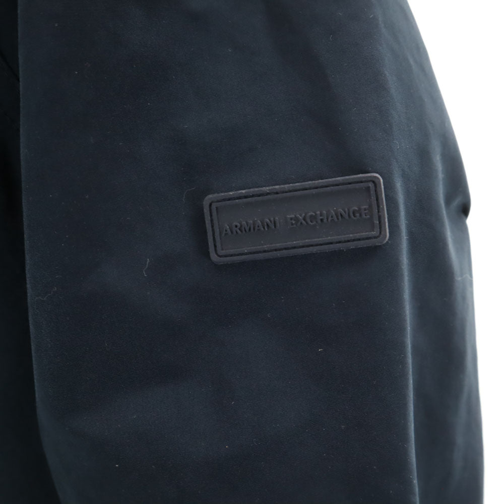 ARMANI EXCHANGE アルマーニエクスチェンジ フーデッド コート L ネイビー メンズ