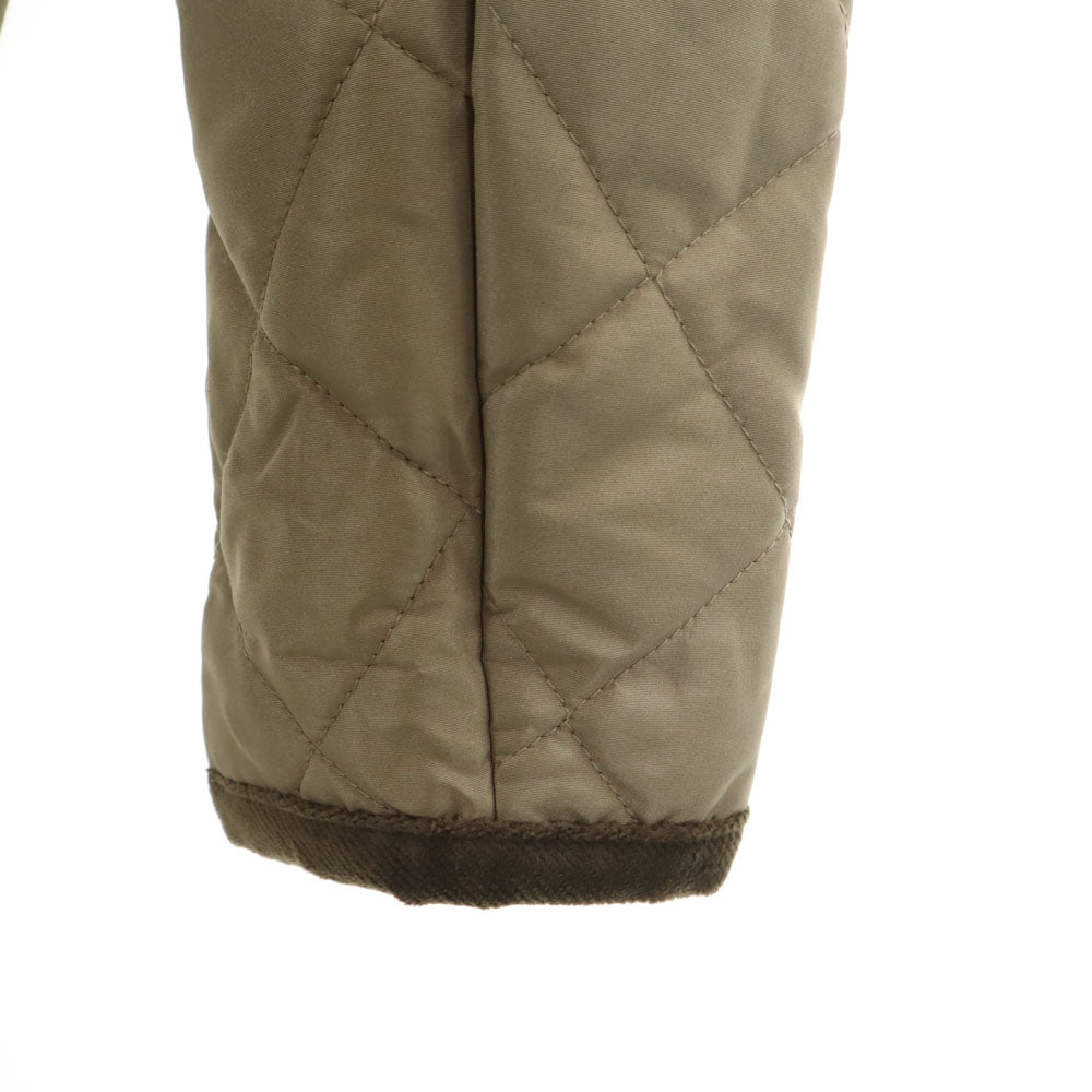 UNITED ARROWS ユナイテッドアローズ キルティング コート 36 カーキ A DAY IN THE LIFE レディース