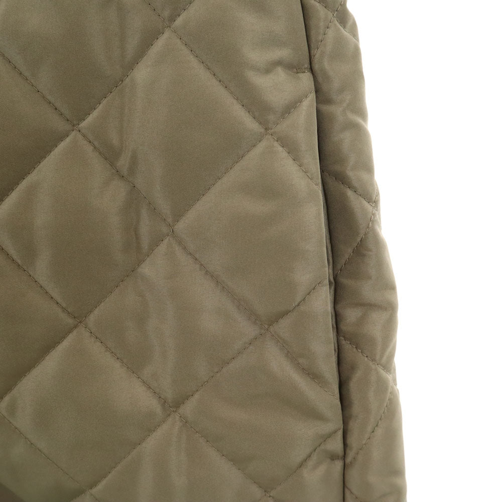 UNITED ARROWS ユナイテッドアローズ キルティング コート 36 カーキ A DAY IN THE LIFE レディース