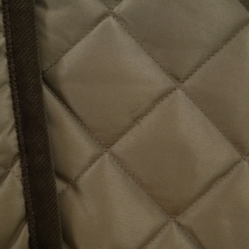 UNITED ARROWS ユナイテッドアローズ キルティング コート 36 カーキ A DAY IN THE LIFE レディース