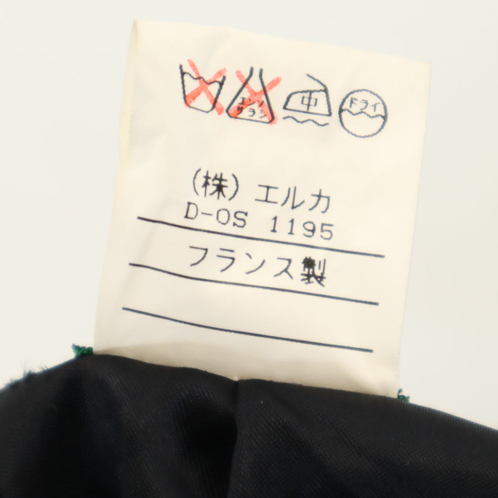 ケンゾーパリス 90s フランス製 オールド ハーフ チェスターコート 38 ブラック レディース