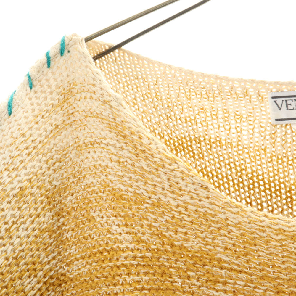 VENEZIA 90s リネンブレンド オールド 長袖 ワンピース 2X レディース