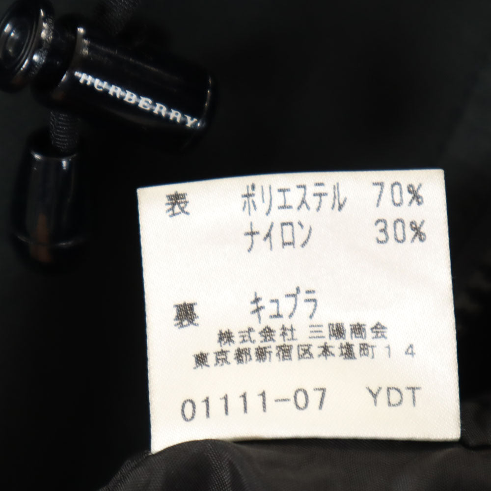 BURBERRY バーバリー 三陽商会 コート 40 黒 メンズ