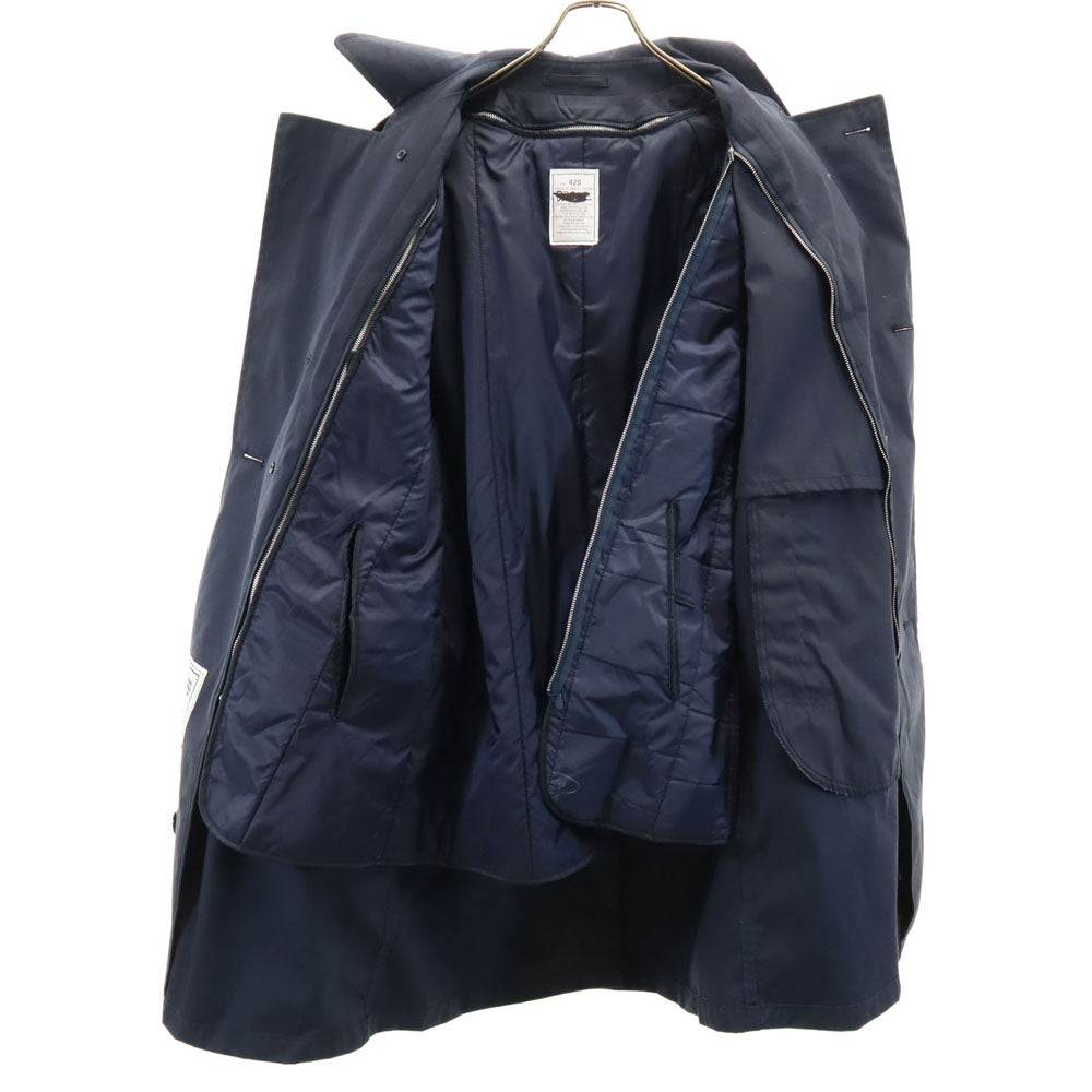 DEFENDER COLLECTION ライナー付 トレンチコート 42S ネイビー 2WAY メンズ