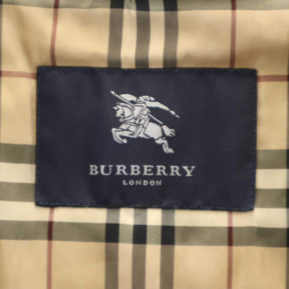 BURBERRY バーバリー 三陽商会 日本製 ライナー付 ステンカラーコート M カーキ 2WAY メンズ