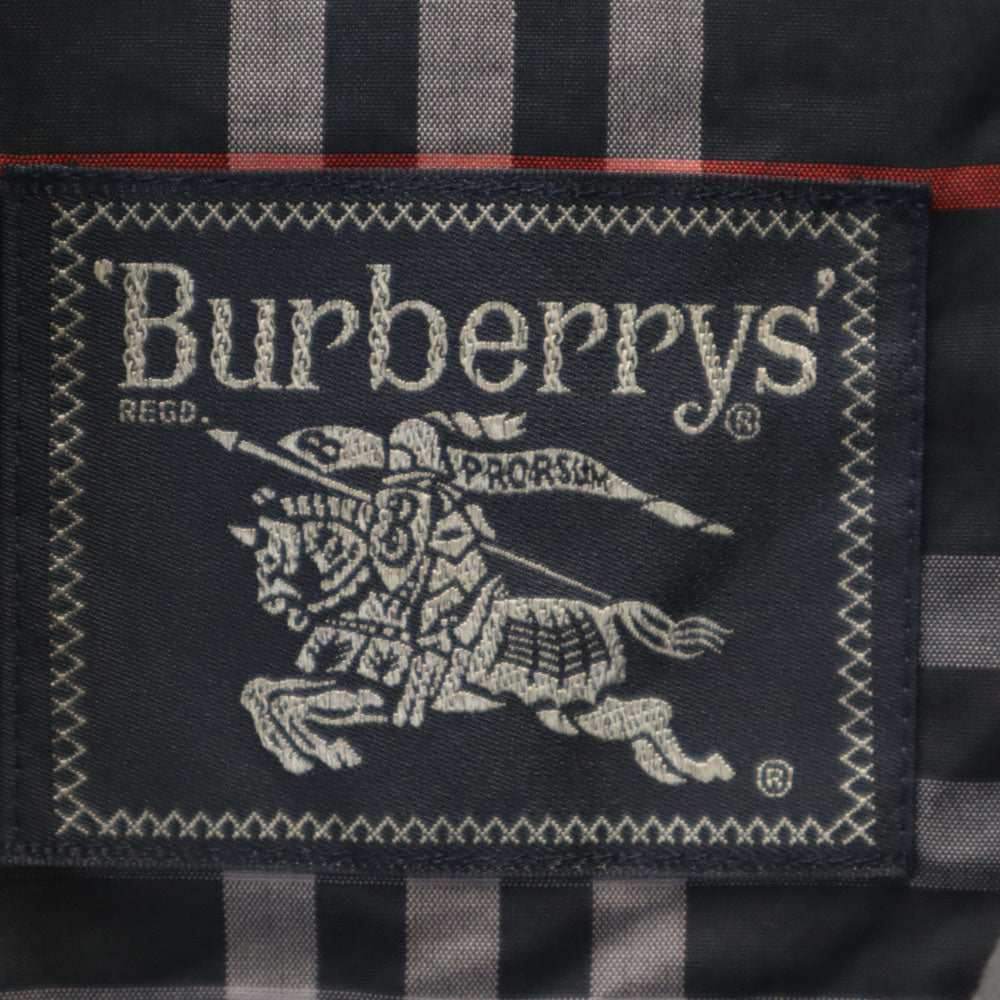 Burberrys バーバリーズ 90s オールド ステンカラーコート 92-170-5 チャコールグレー メンズ