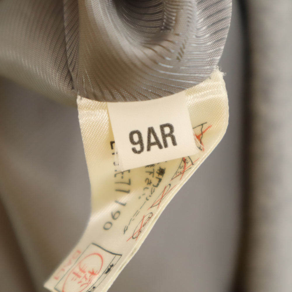 courreges クレージュ ステンカラーコート 9AR グレー 比翼 レディース