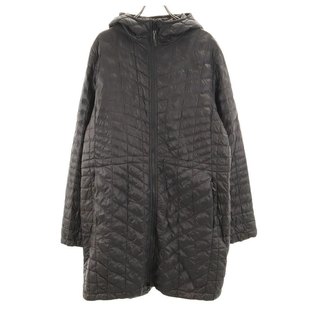 THE NORTH FACE ノースフェイス キルティングコート XL チャコールグレー アウトドア 中綿入り レディース