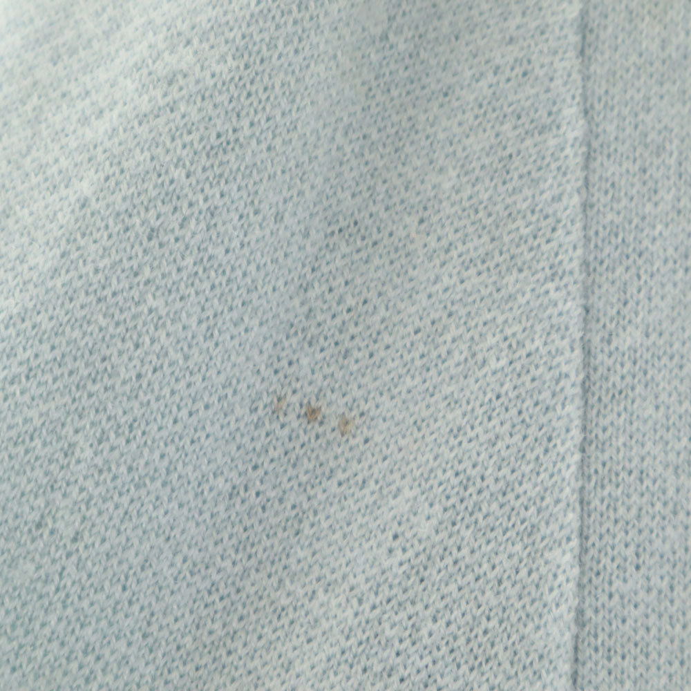 Valentino Garavani ヴァレンティノガラヴァーニ イタリア製 ウール100% ニット アンサンブル 40-6 ブルー系 レディース