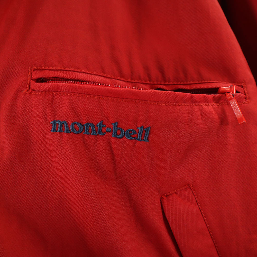mont-bell モンベル 90s オールド ジャケット L 赤 アウトドア 裏ボア メンズ
