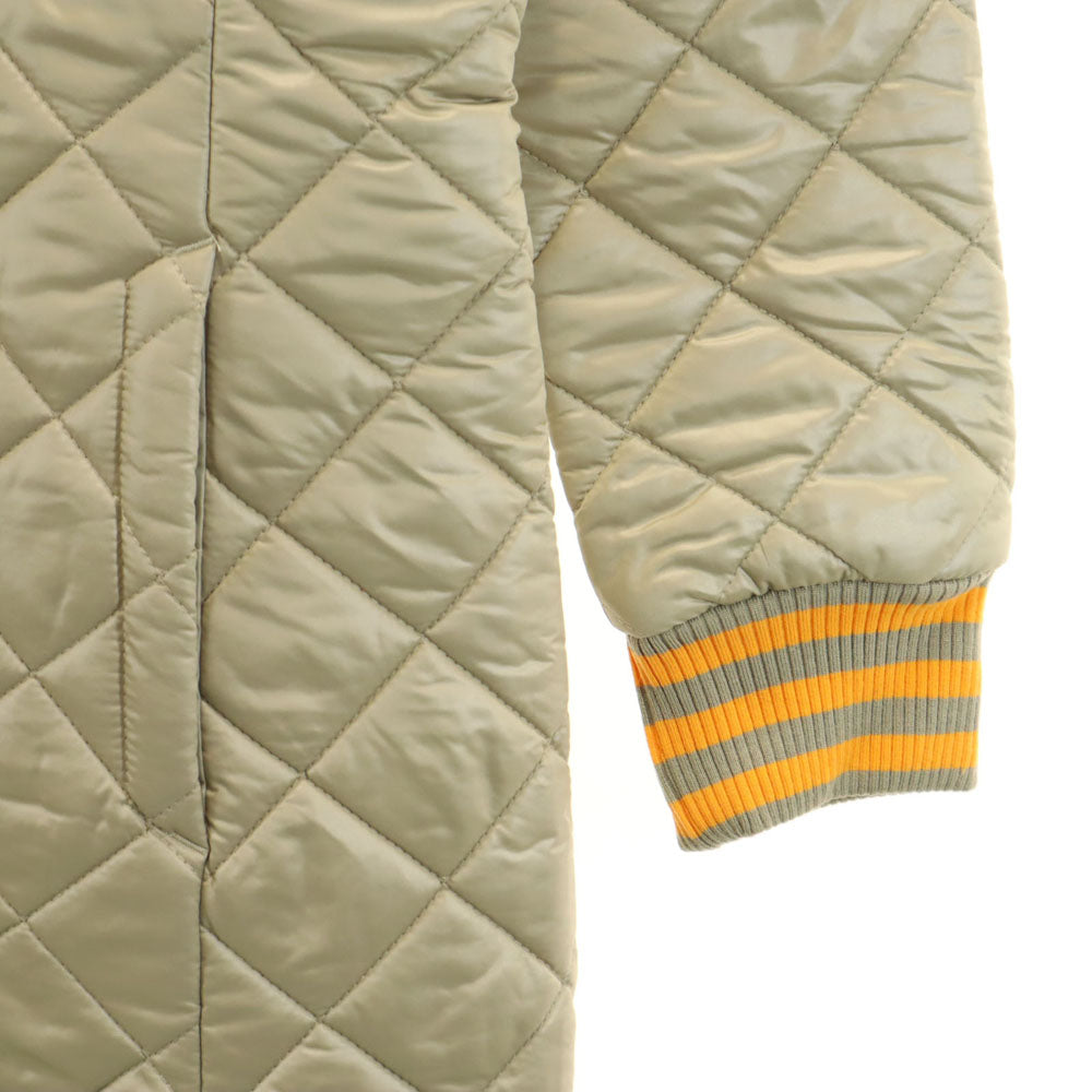 未使用 adidas アディダス ロング 中綿コート OT シャンパンゴールド キルティング レディース