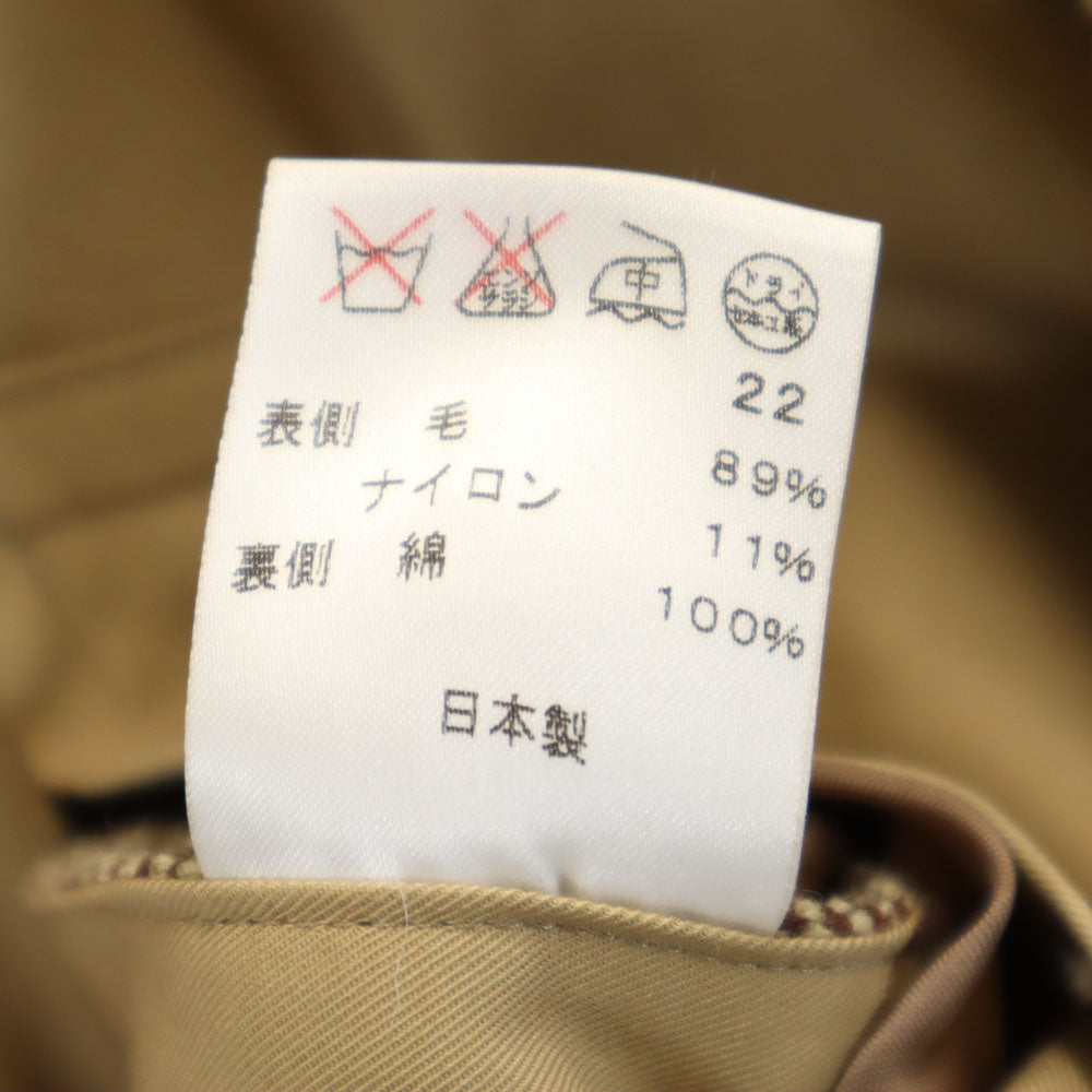 RALPH RL LAUREN ラルフアールエルローレン インパクト21 日本製 リバーシブル ステンカラーコート 7 ベージュ系 レディース