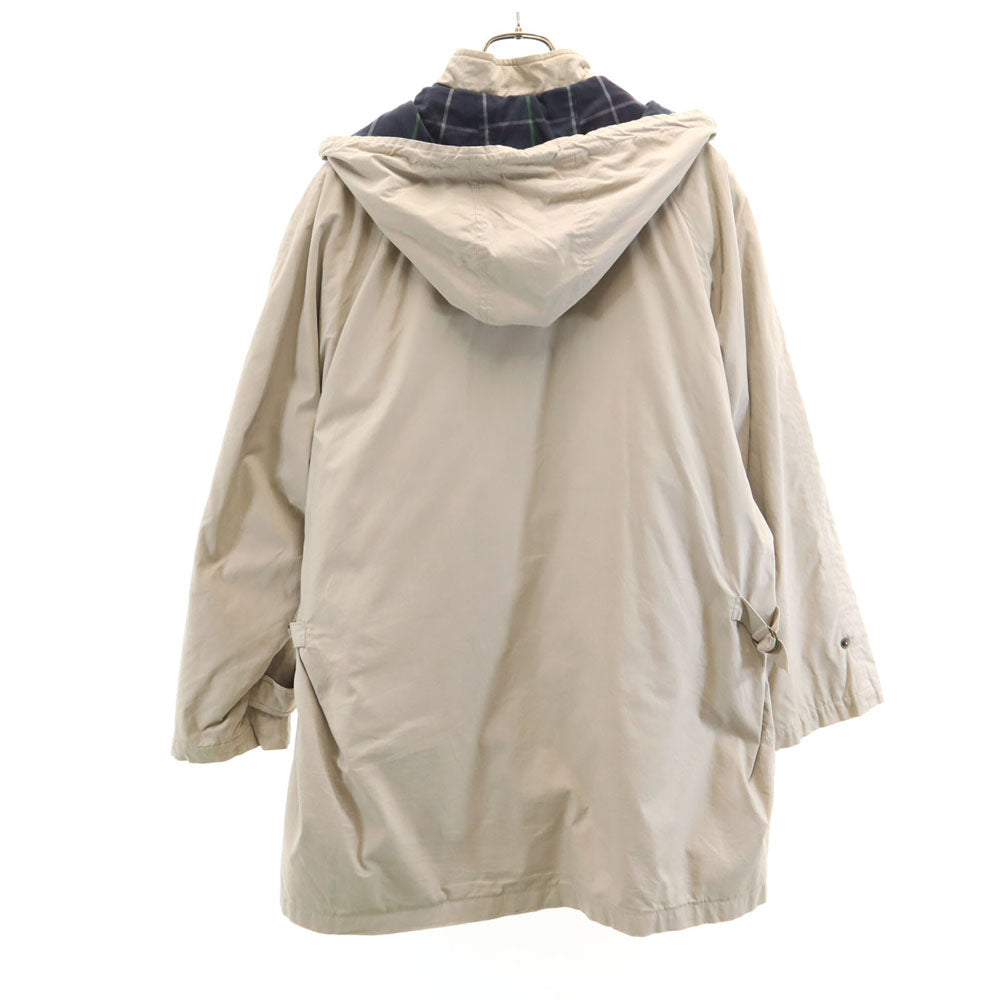 Burberrys バーバリーズ 90s オールド フーデッド コート L ベージュ ダウンライナー付き メンズ