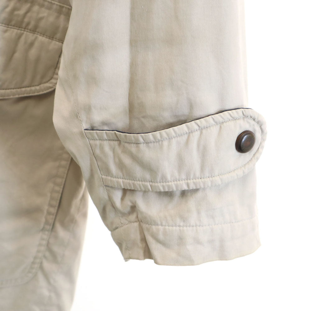 Burberrys バーバリーズ 90s オールド フーデッド コート L ベージュ ダウンライナー付き メンズ