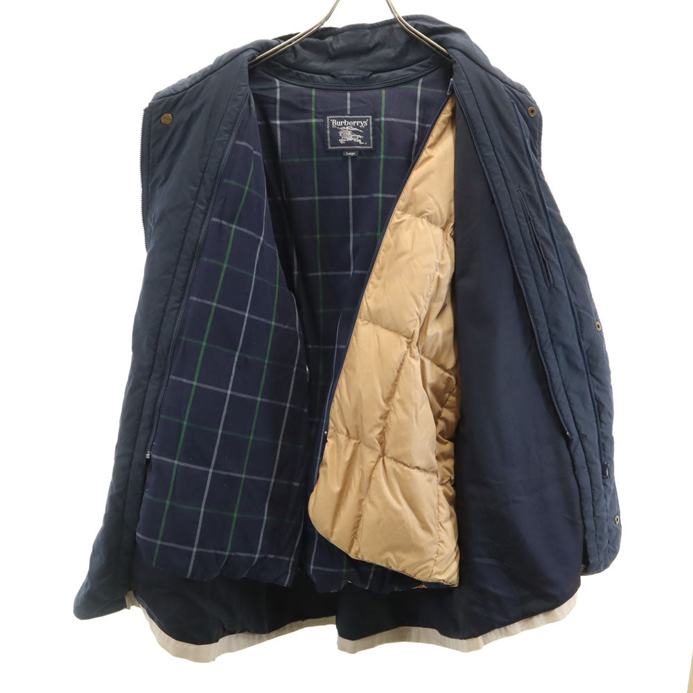 Burberrys バーバリーズ 90s オールド フーデッド コート L ベージュ ダウンライナー付き メンズ