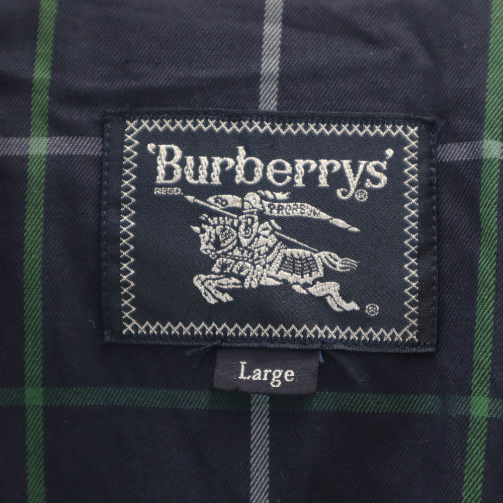 Burberrys バーバリーズ 90s オールド フーデッド コート L ベージュ ダウンライナー付き メンズ