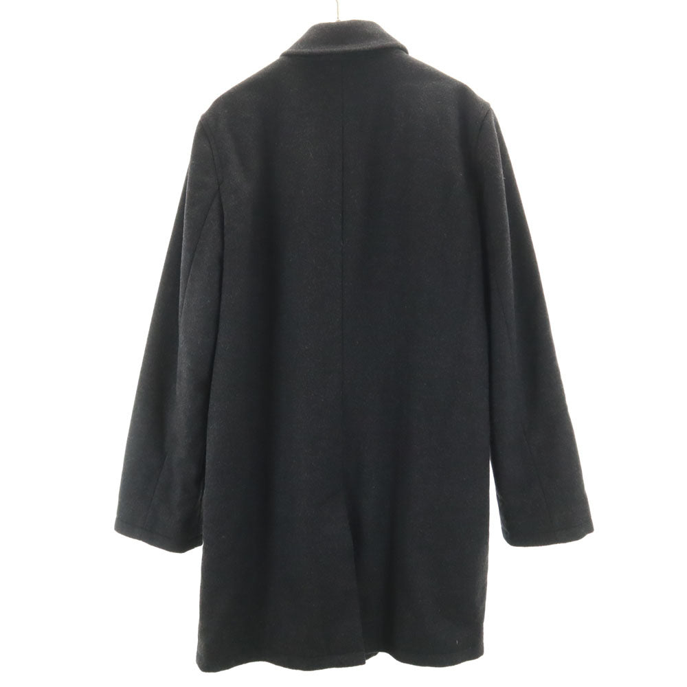 A.P.C. アーペーセー ウールブレンド ステンカラーコート XS グレー メンズ