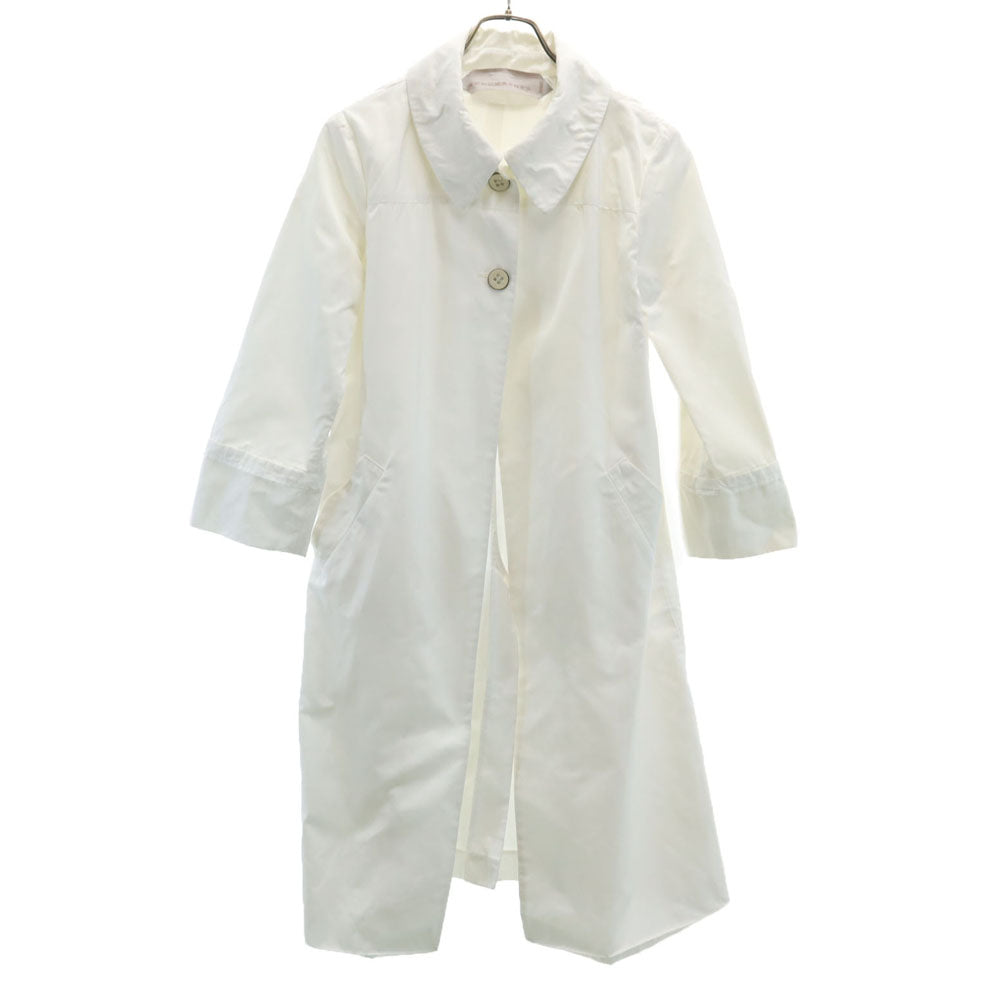 SCHUMACHER シューマッハ ロングコート L 白 レディース