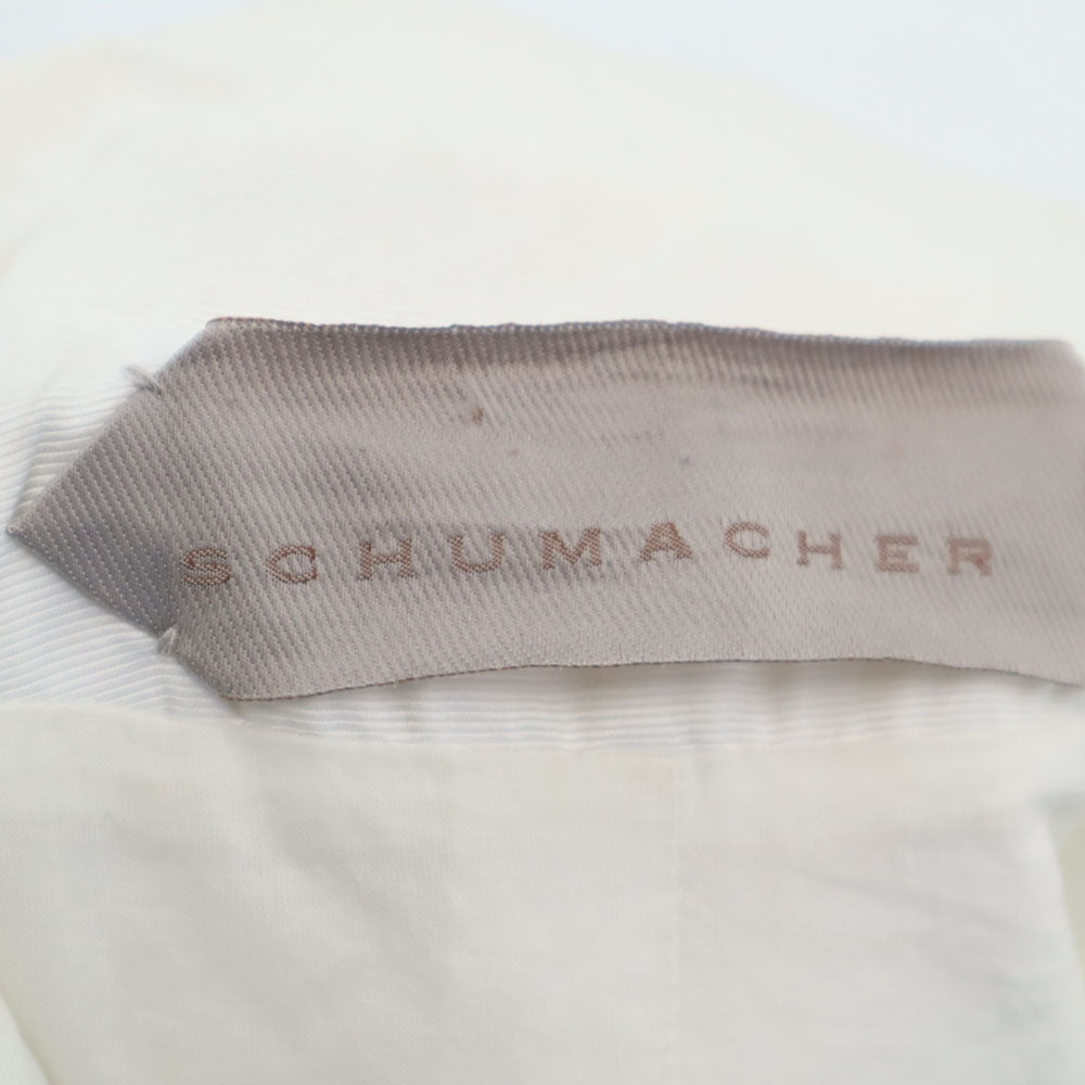 SCHUMACHER シューマッハ ロングコート L 白 レディース