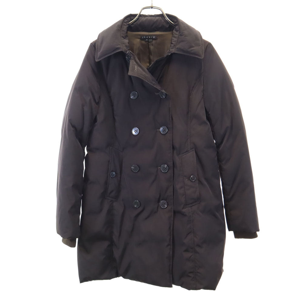theory セオリー ダウンコート M ブラウン レディース