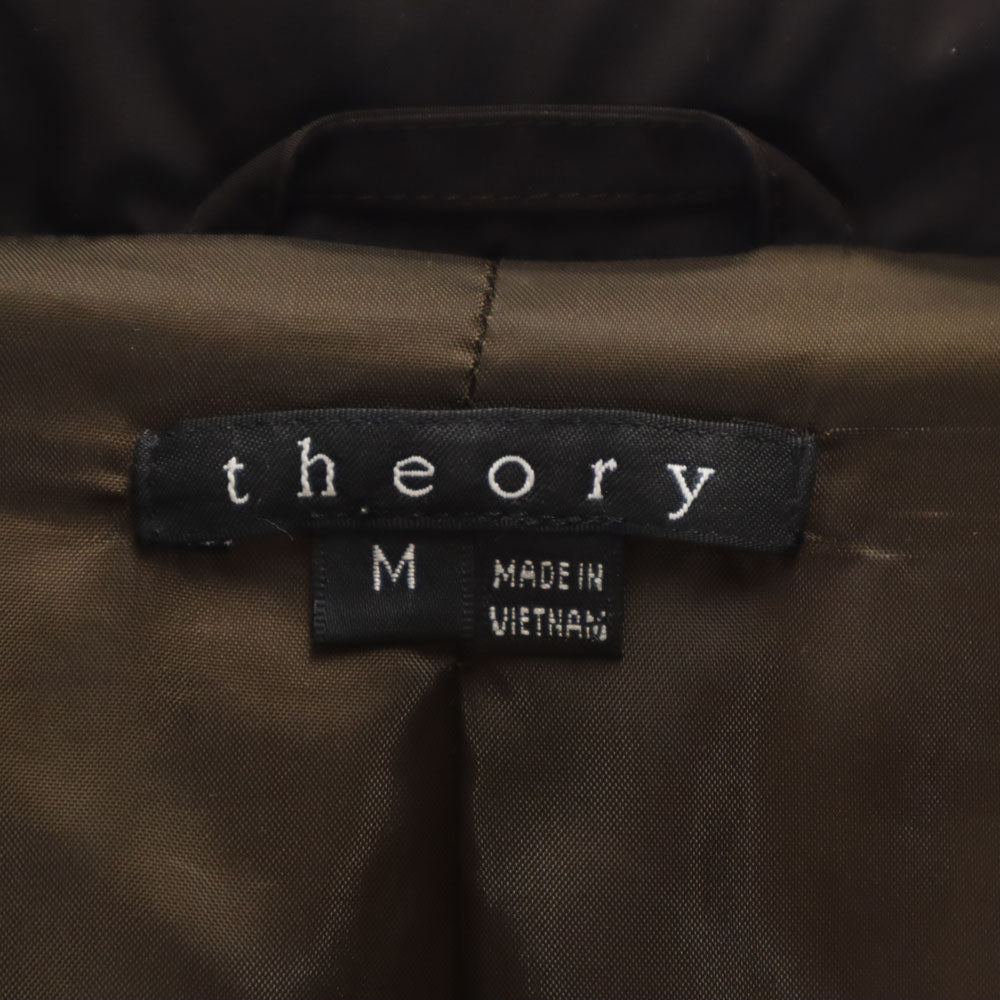 theory セオリー ダウンコート M ブラウン レディース