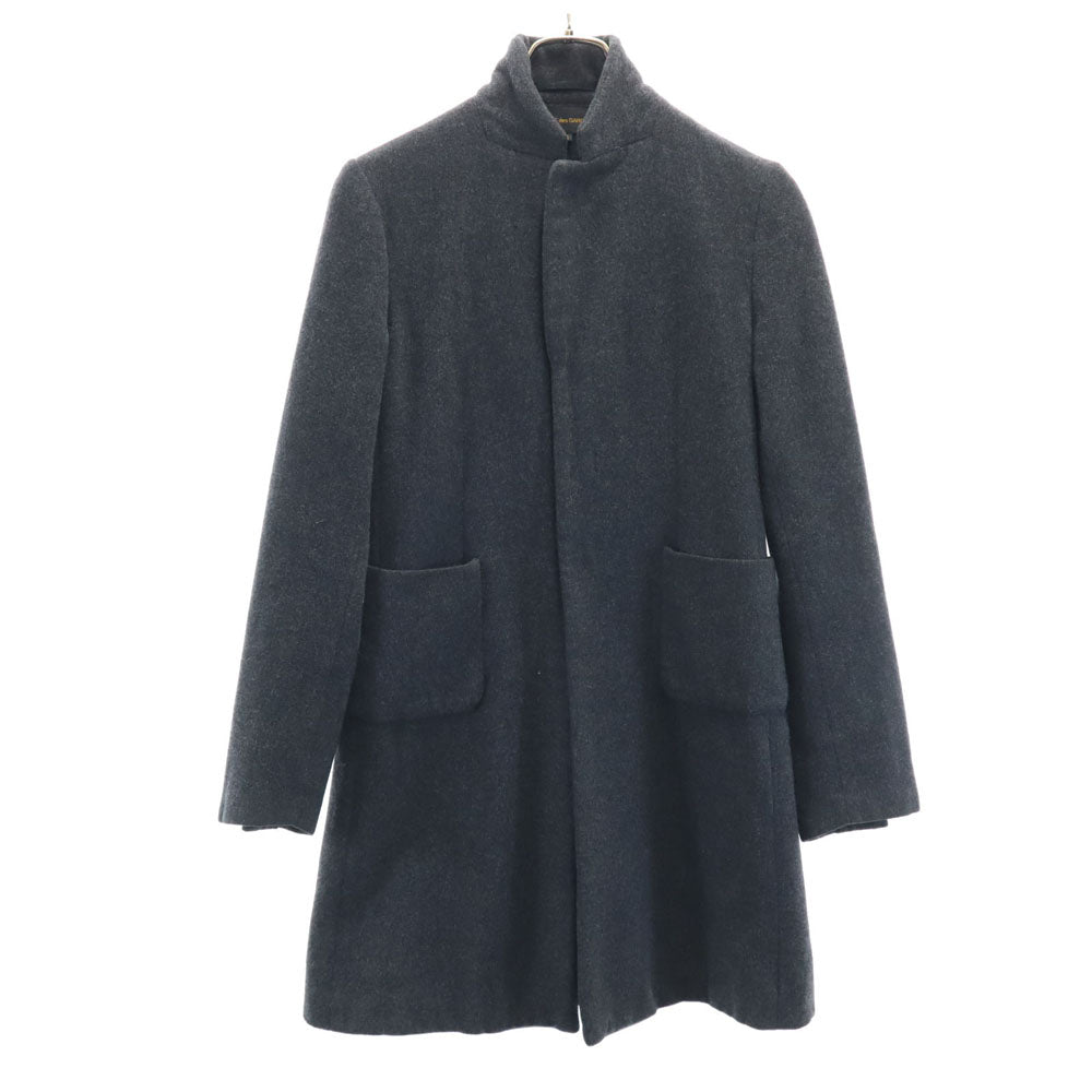COMME des GARCONS コムデギャルソン 10AW 日本製 ウールブレンド ロングコート S グレー レディース