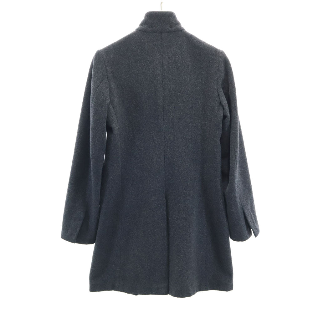 COMME des GARCONS コムデギャルソン 10AW 日本製 ウールブレンド ロングコート S グレー レディース