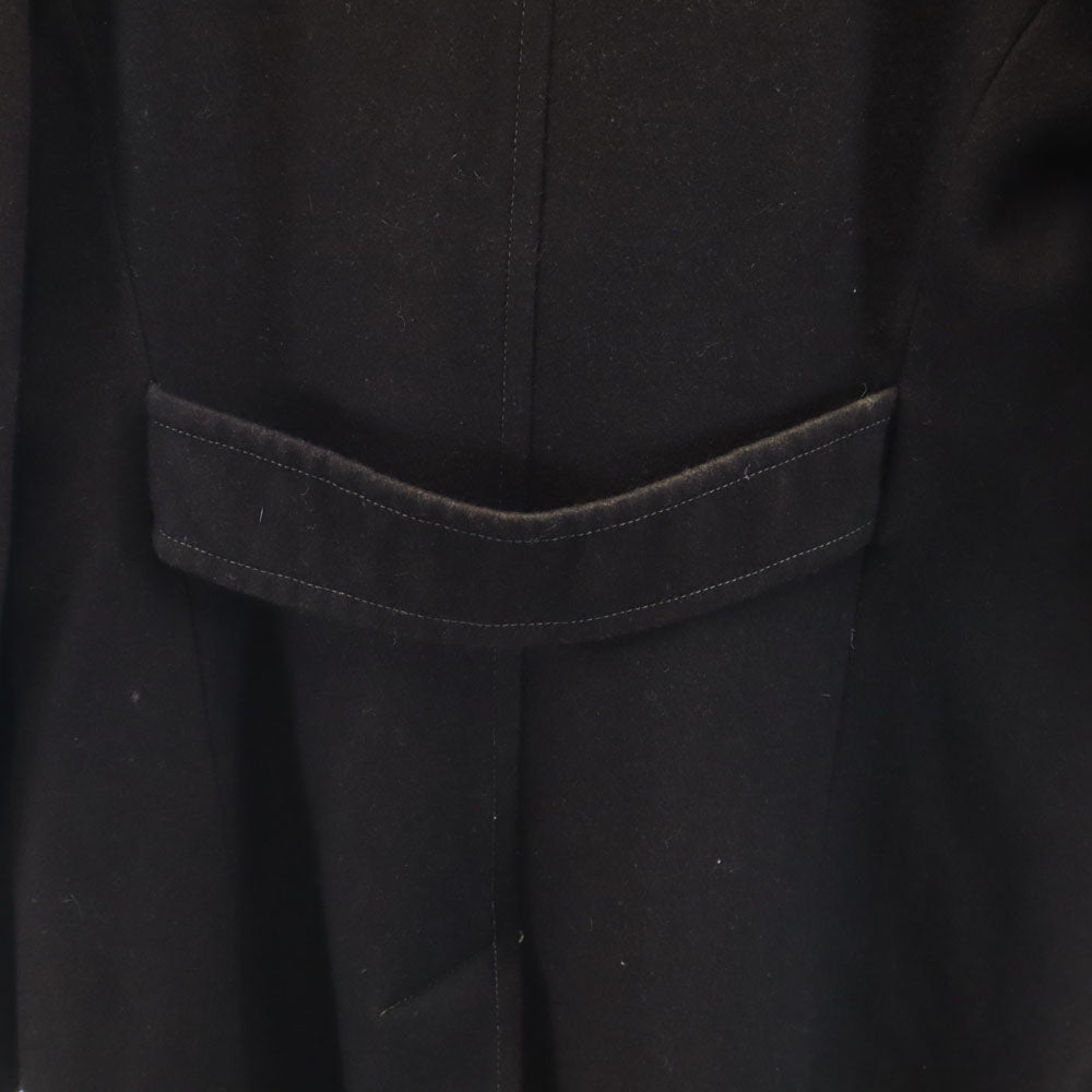 エセンプラーレ ウールブレンド オーバー ロングコート L ブラウン メンズ